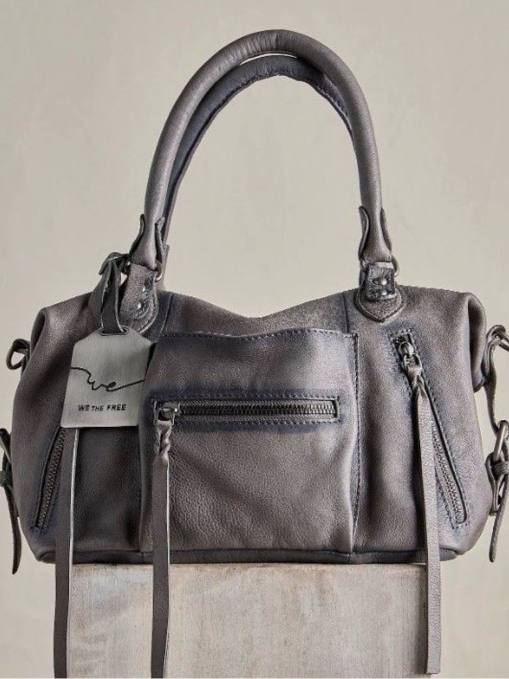 We The Free Baby Emerson Tote Bag in Gravel Rock